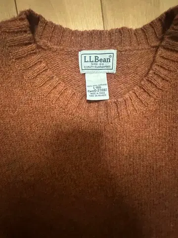 L.L.Bean 니트 L 브라운