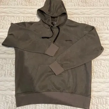 NEWERA 브라운 후드 부착 후드티 L 사이즈