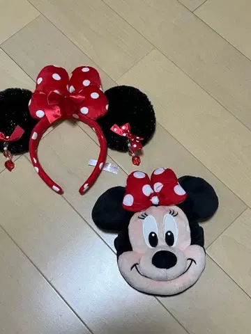 미니 마우스 머리띠와 파우치 세트