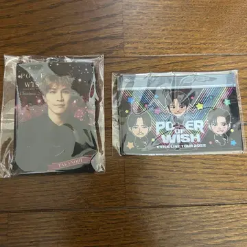 미사용 새상품! EXILE 이와타 타카노리 POWER OF WISH 2