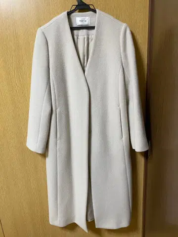 프레이 아이디 아이보리 롱 코트 사이즈 1