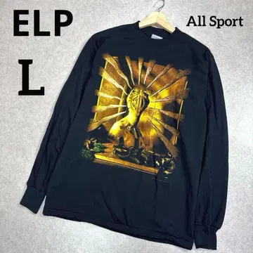 레어 ELP 90s 빈티지 밴딩 롱 T셔츠 월드 투어 당시 제품