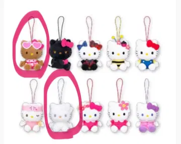 헬로키티 스트랩 포함 봉제 인형