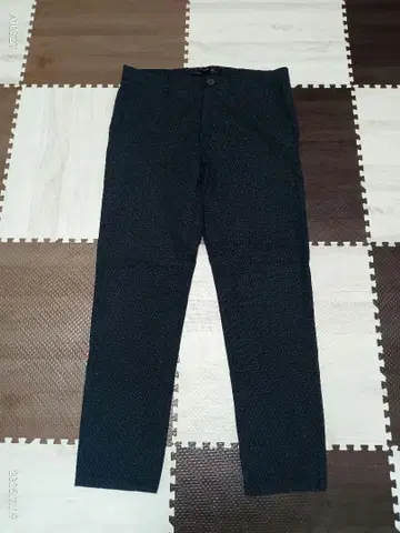 ZARA 다크 블루 남성용 슬랙스 사이즈 44