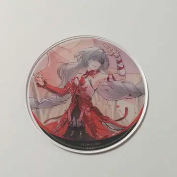 명조 아크릴 코스터 플로바