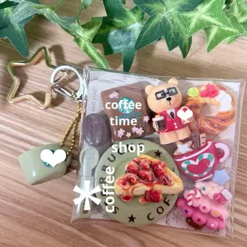 가챠 파우치 christmas 곰돌이 Cafe