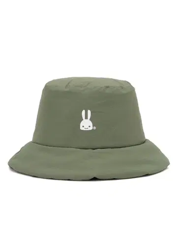 CUNE 큔 충전솜 버킷 햇 모자 올리브 미사용품
