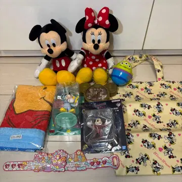 디즈니 세트 미키 푸우 크리스마스 오너먼트 수베니어