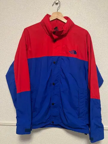 THE NORTH FACE 마운틴 자켓 M 사이즈 레드/블루