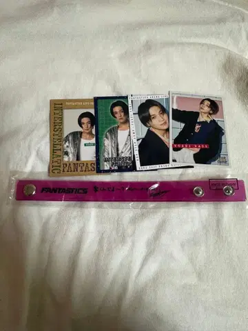 야기 유세이 포토 카드 메시지 밴드 묶음 판매