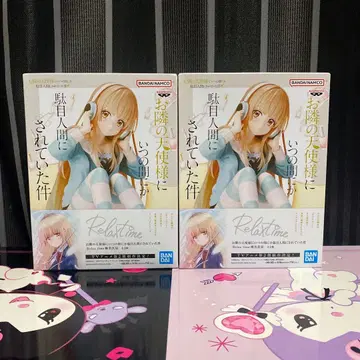 옆집 천사님 피규어 Relax time 시이나 마히루 2개 세트