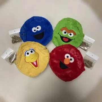 WEGO 세서미 스트릿 인조 모피 백 세트 커플 코디 USJ