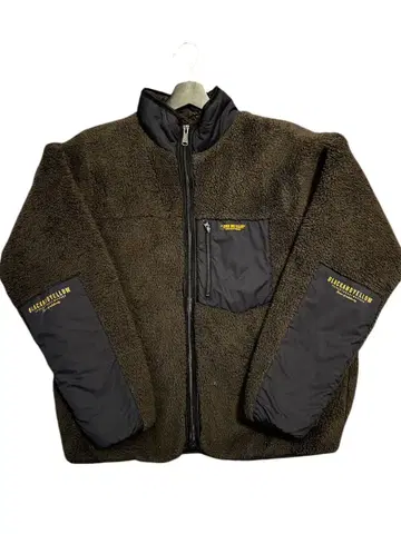 RATS 브라운 플리스 보아 자켓