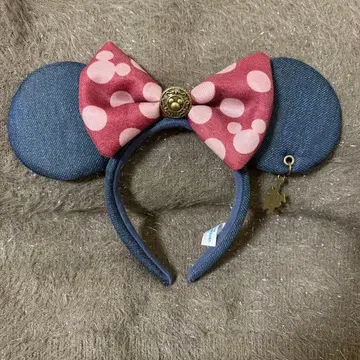 디즈니 머리띠 데님 미니 웨스턴 의류