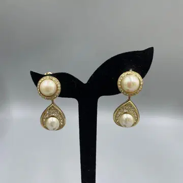 24grosse 펄과 스톤의 드롭 귀찌