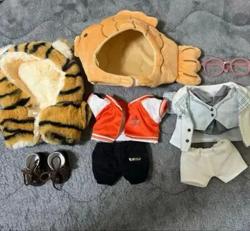 옷 갈아입기 봉제 인형 20cm 의류 묶음 판매