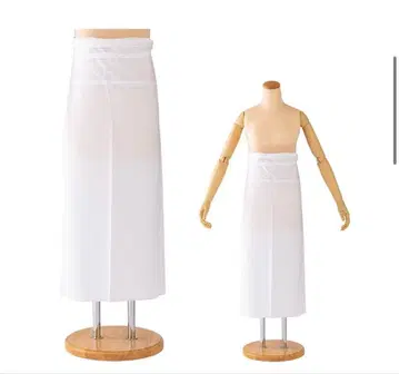 밑단 가리개 레이스 없음 화이트 M 사이즈 등나무 상표