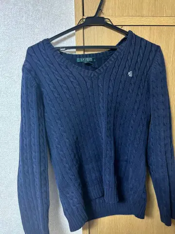 RLL 랄프 로렌 케이블 니트