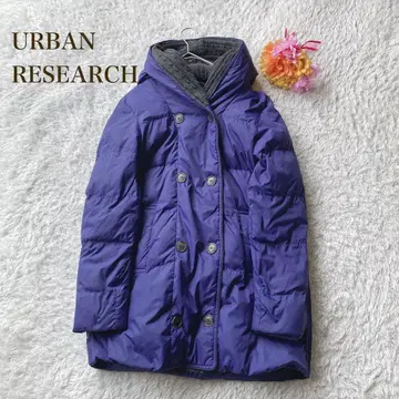 어반 리서치 [ Free ] 후드 부착 에코 다운 자켓 블루 밝은