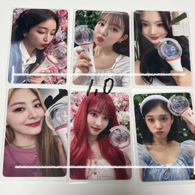 스테이씨 응원봉 포토카드 일괄