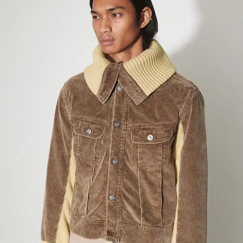 Our Legacy Fuse Jacket Brown Enzyme Cord | REVERSIBLE OUR LEGACY