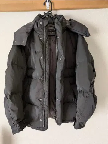 UNIQLO 질 샌더 블랙 다운 자켓 S