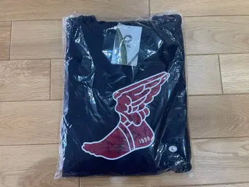 CLOVERU WIDE SWEAT WINGFOOT CREW 클로버루