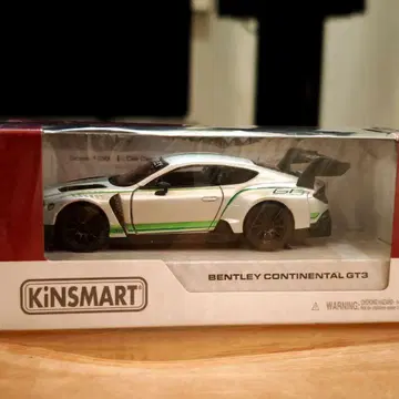 미개봉 새상품 Kinsmart 벤틀리 콘티넨탈 GT3 1/38 실버