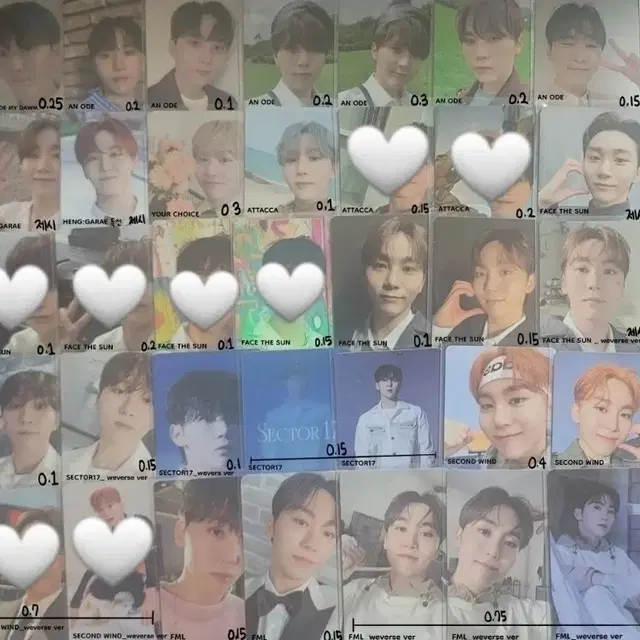 세븐틴 굿즈 급처합니다!! (사진5장)