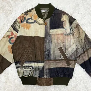 [레어] Paul Smith ma-1 회화 디자인 올 패턴