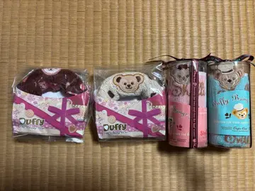 디즈니씨 더피 프렌즈 미니 타월 4개 세트