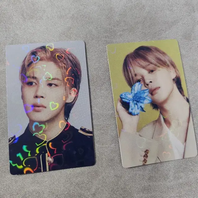 2장 일괄)bts 방탄  지민 뮤즈 포카