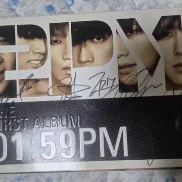 2PM The First Album 01:59PM 싸인반 | 브랜드 중고거래 플랫폼, 번개장터