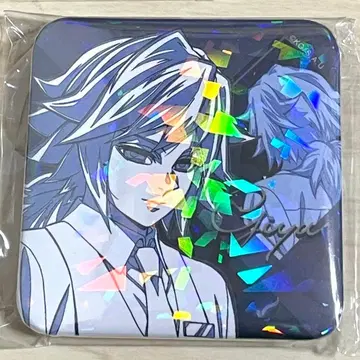 귀멸의 칼날 모크텔 로또 복권 토미오카 기유 글리터 캔뱃지