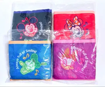 디즈니 에코백 캡슐 토이 미키 미니 도날드 데이지