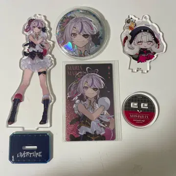 마리아 마리오네트 Overture 아크릴 스탠드 캔뱃지 카드 레이무