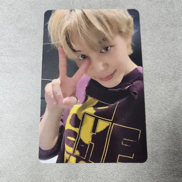 bts 방탄 지민 뮤즈 포카 일본 유니버셜