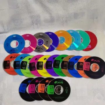 과학 닌자대 갓차맨 DVD 전권 27권 중 23권 90화 셀판 디스크만