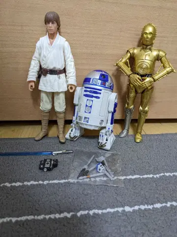 스타 워즈 블랙 시리즈 3체 세트 루크 C3PO R2D2