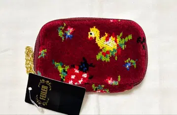 페일러 FEILER 하이디 키 파우치 빨간색