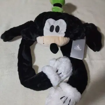 새상품 구피 팬캡 디즈니 스토어 모자 봉제 인형 모자