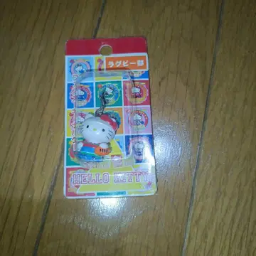 헬로키티 지퍼 키링 체육회계 럭비부 2001년