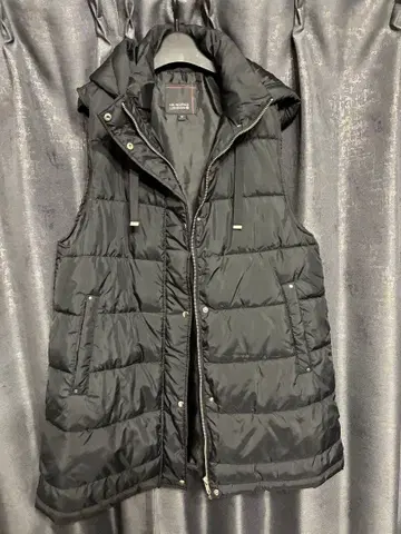 HK WORKS LONDON 블랙 충전솜 베스트 M 블랙