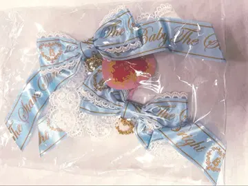 BABY 리본 레이스 클립 색스