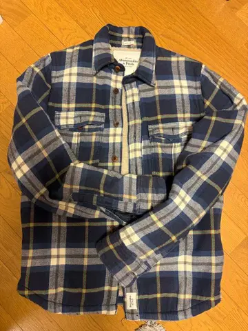 Abacrombie & Fitch 플란넬 셔츠 (보아 안감)