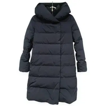 다운 코트 S 네이비 PLST 방한 울트라 웜 겨울 롱 2way