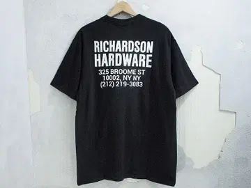 미 XL Richardson HARDWARE CHINA TOWN 티셔츠