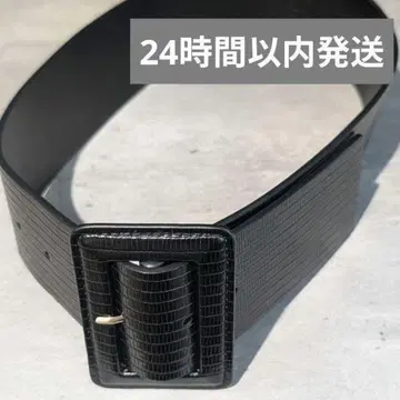 [ 24시간 이내 발송 ] eimy istoire 태 벨트 블랙