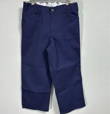 W32 BEN DAVIS 고릴라 컷 워크 팬츠 아메카지 바이커 네이비