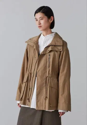 YLEVE 나일론 코튼 린넨 자켓